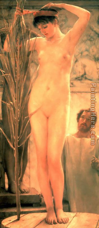 Sir Lawrence Alma-Tadema A Sculptors Model